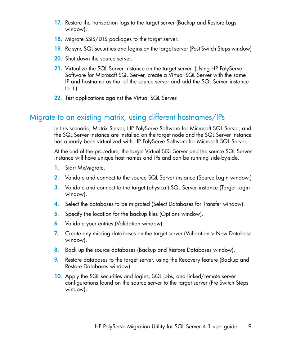 HP PolyServe Software User Manual | Page 9 / 27