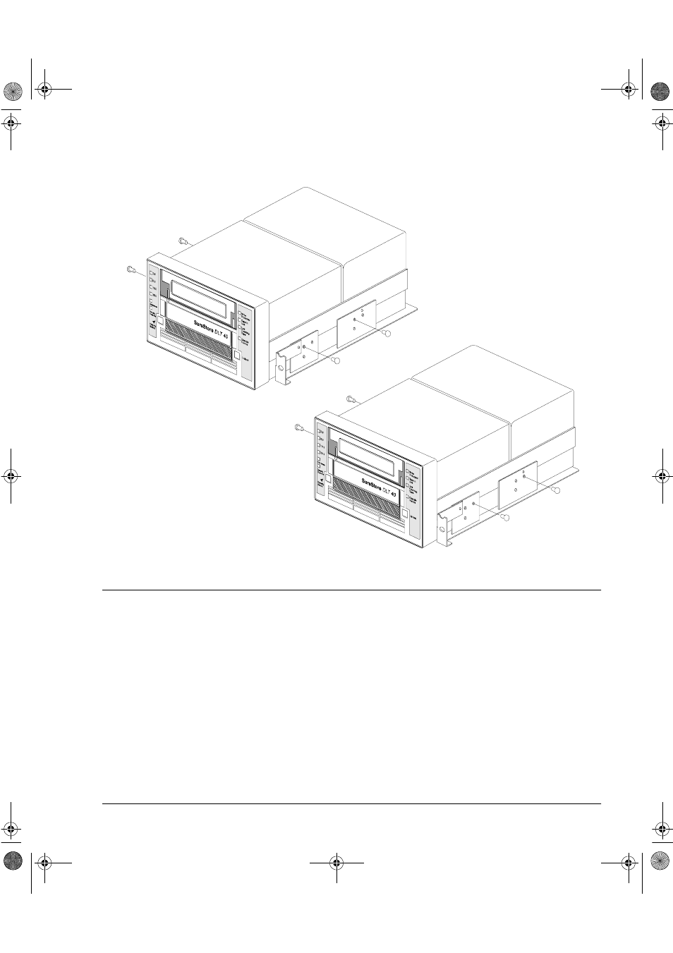 Step 5: install the drive | HP Surestore DLT 80 Tape Drive User Manual | Page 14 / 93