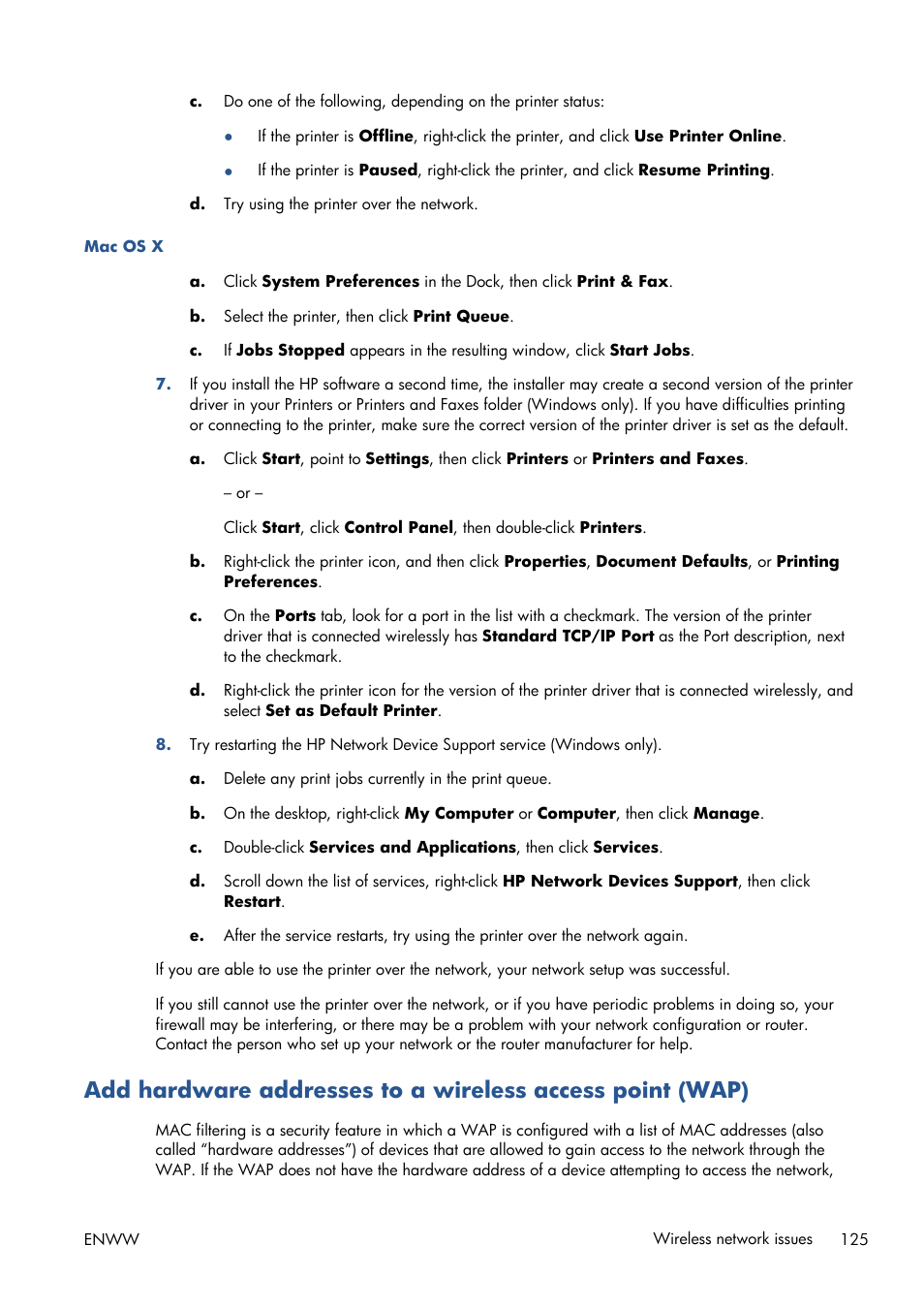 HP Designjet T120 ePrinter User Manual | Page 133 / 156