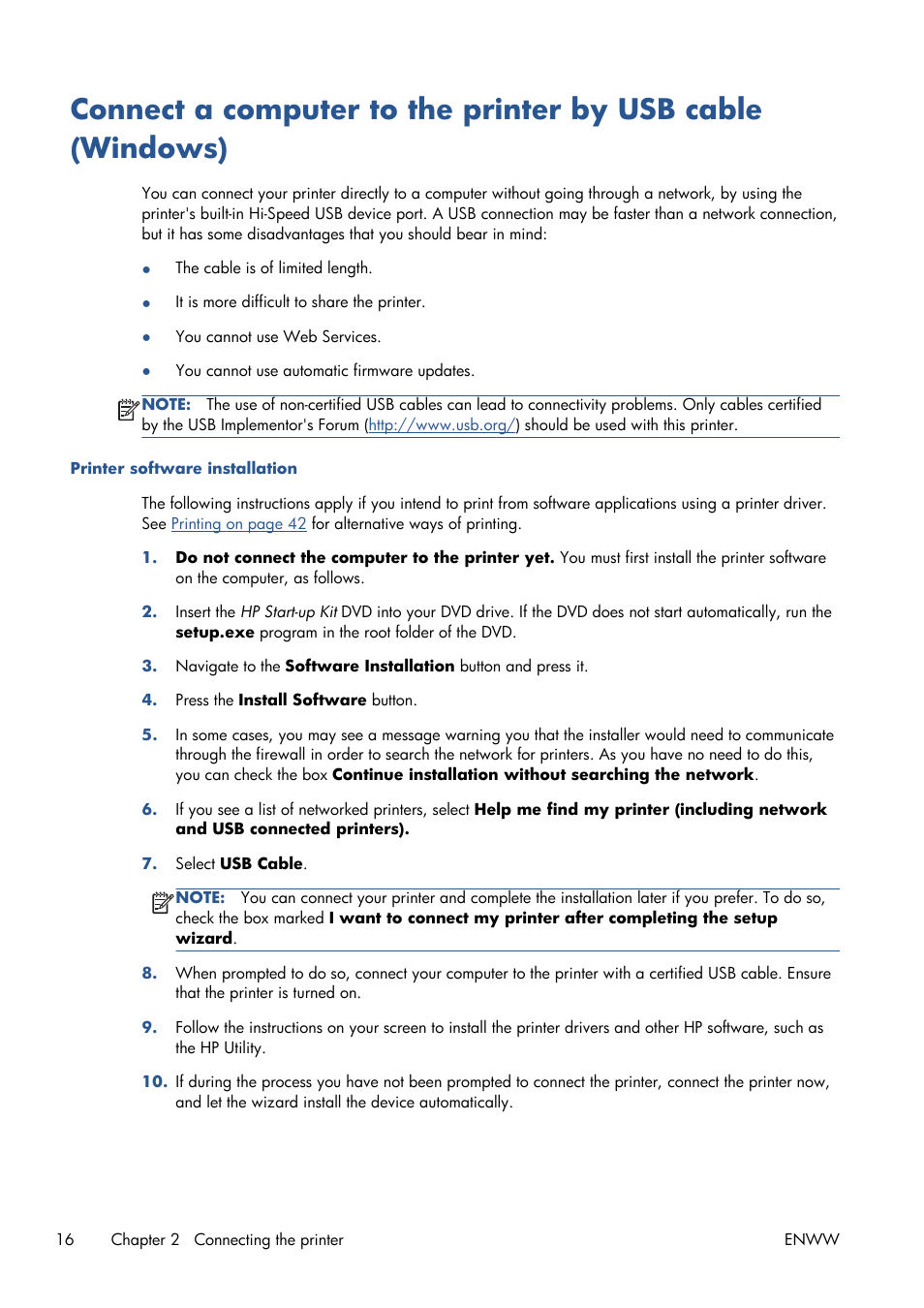 HP Designjet T120 ePrinter User Manual | Page 24 / 156