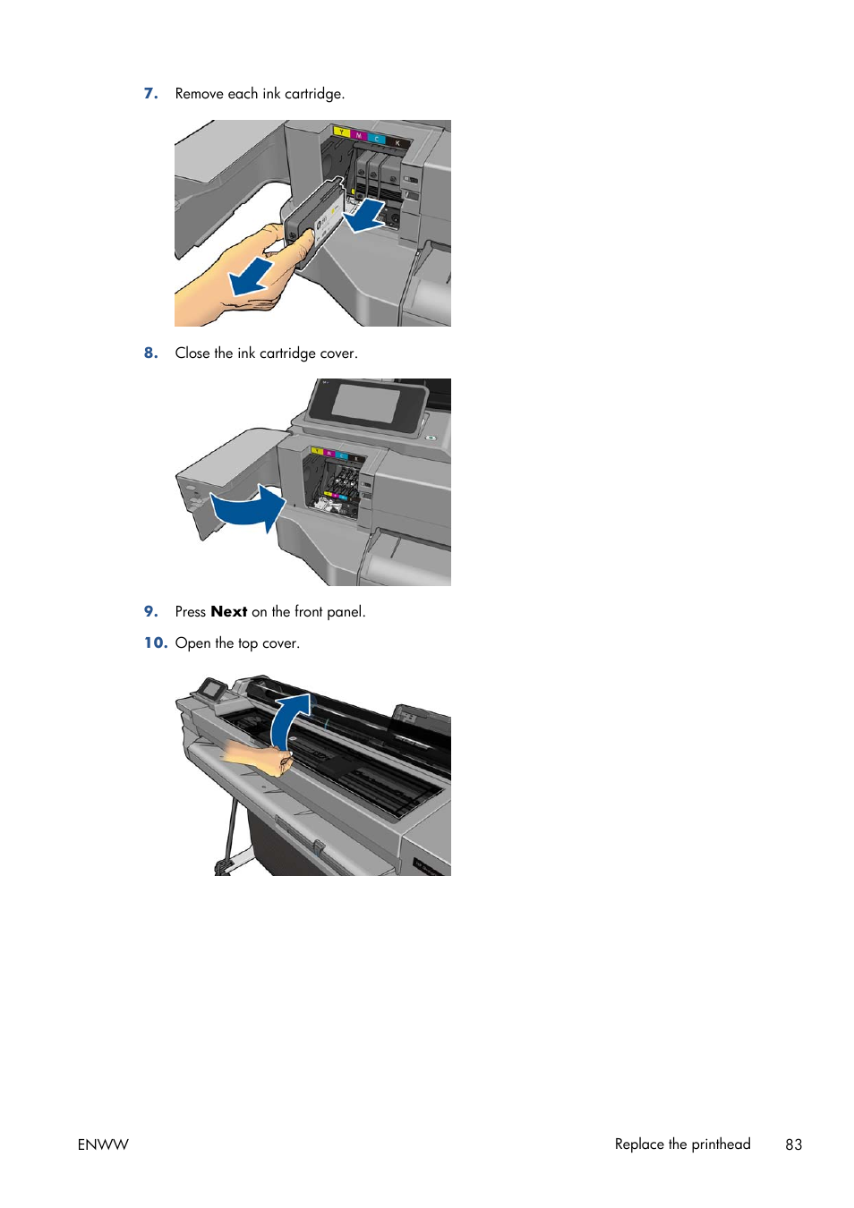HP Designjet T120 ePrinter User Manual | Page 91 / 156