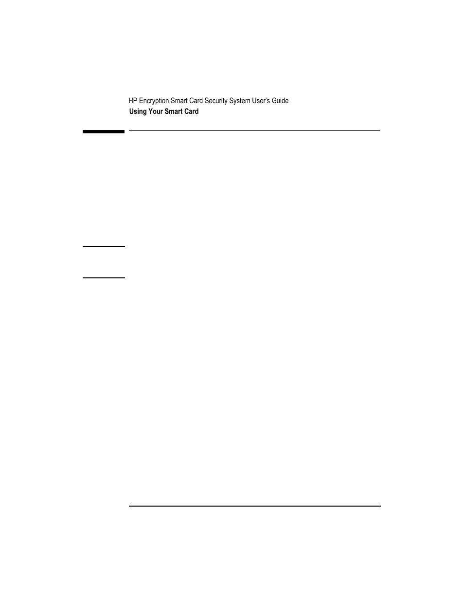 Using your smart card | HP OmniBook 7100 Notebook PC User Manual | Page 12 / 28