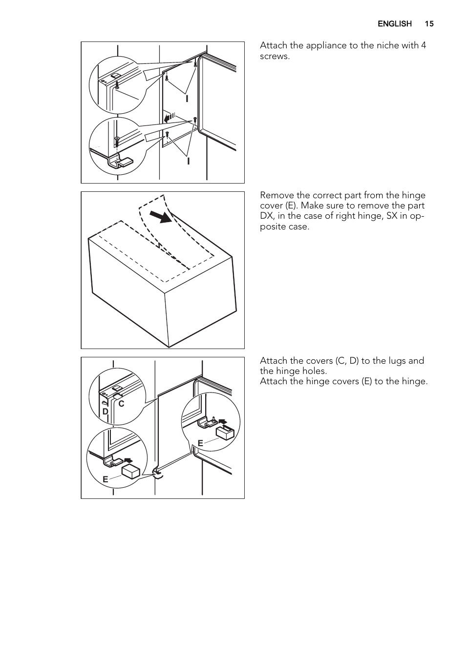 AEG AGS58800S0 User Manual | Page 15 / 80