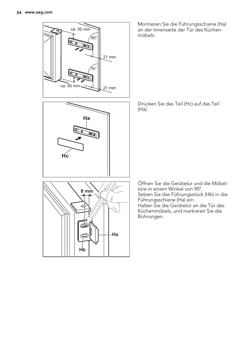 AEG AGS58800S0 User Manual | Page 54 / 80