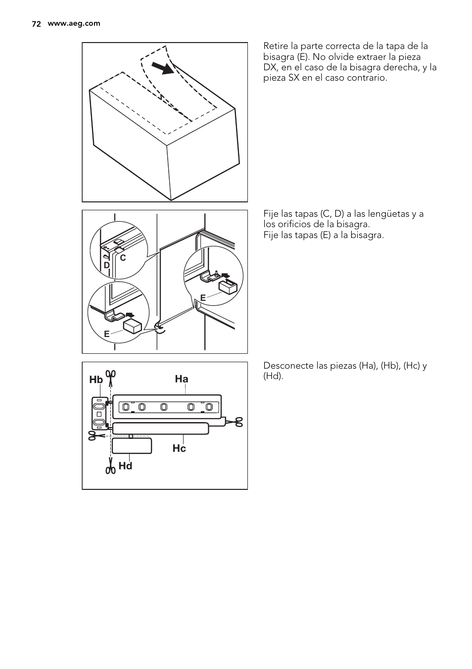 AEG AGS58800S0 User Manual | Page 72 / 80