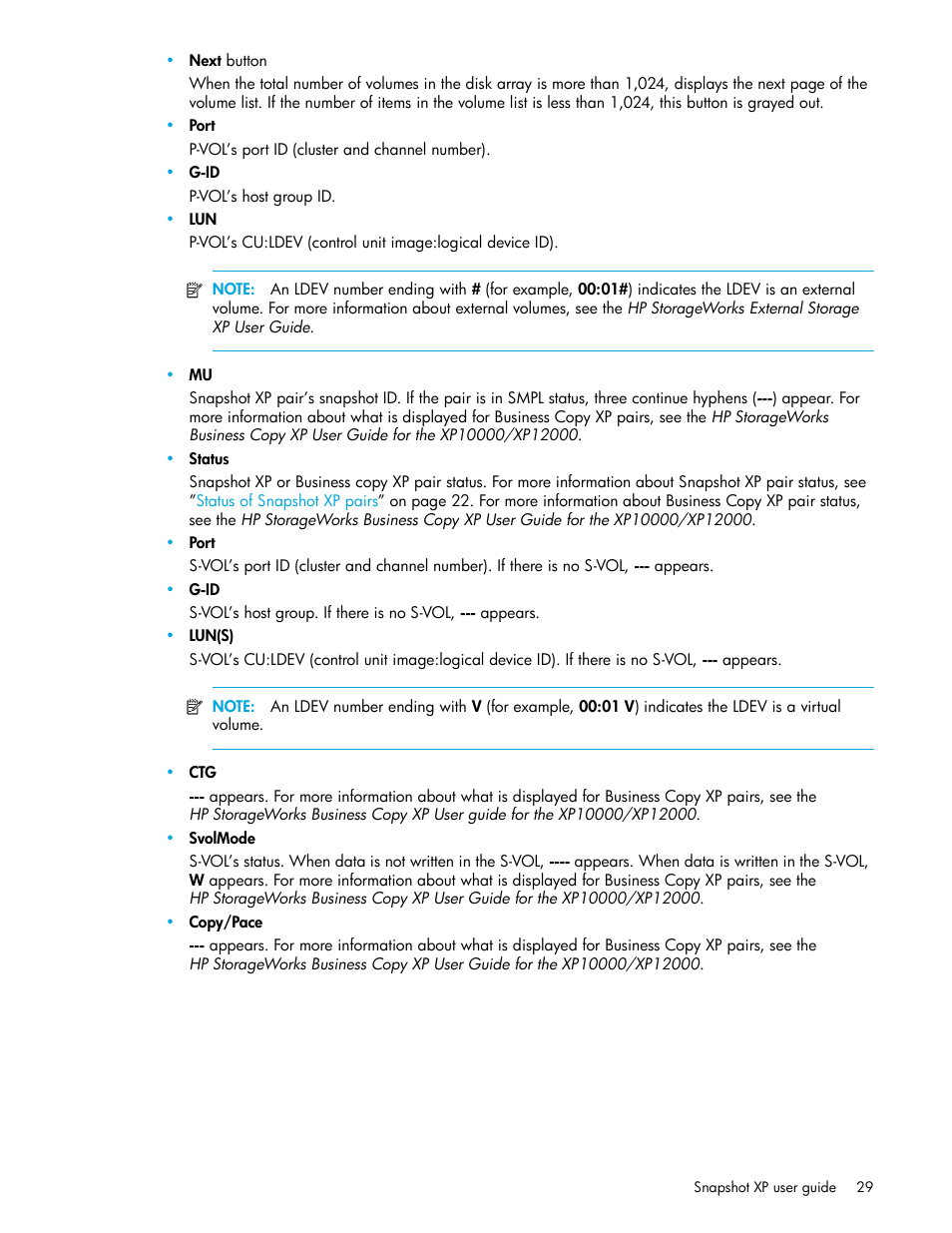 HP StorageWorks XP Remote Web Console Software User Manual | Page 29 / 62