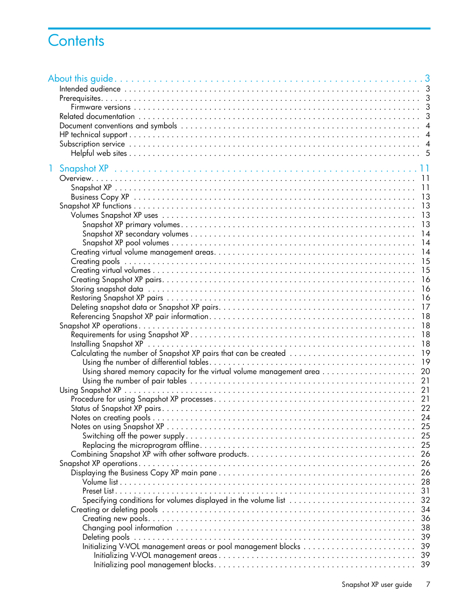 HP StorageWorks XP Remote Web Console Software User Manual | Page 7 / 62