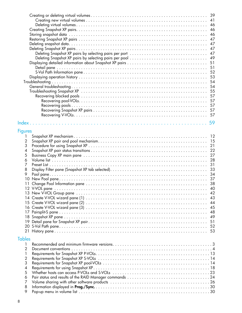 HP StorageWorks XP Remote Web Console Software User Manual | Page 8 / 62