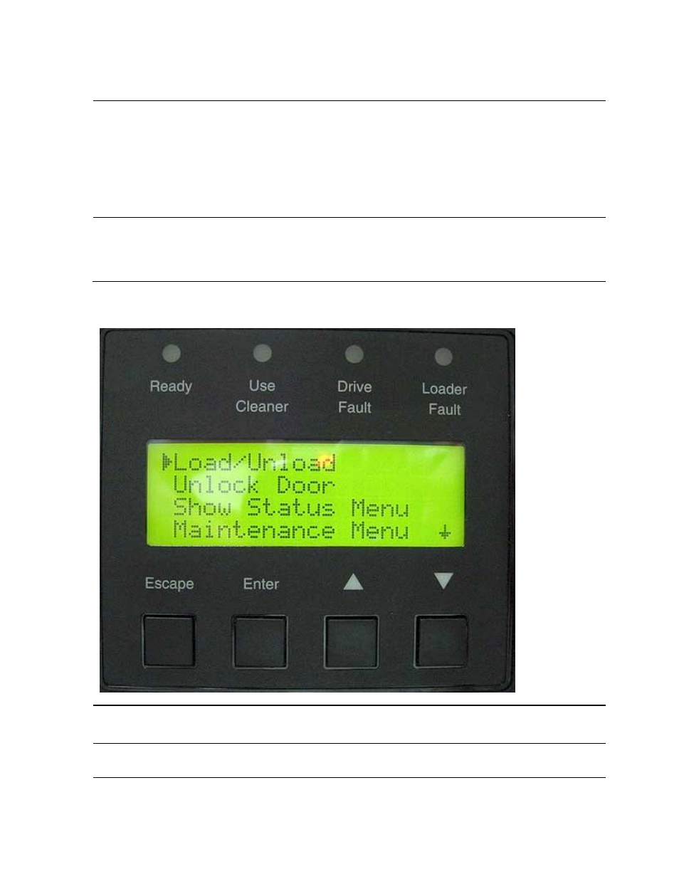 Entering the menu mode, Figure 3-7, Main menu | HP Integrity NonStop H-Series User Manual | Page 46 / 138