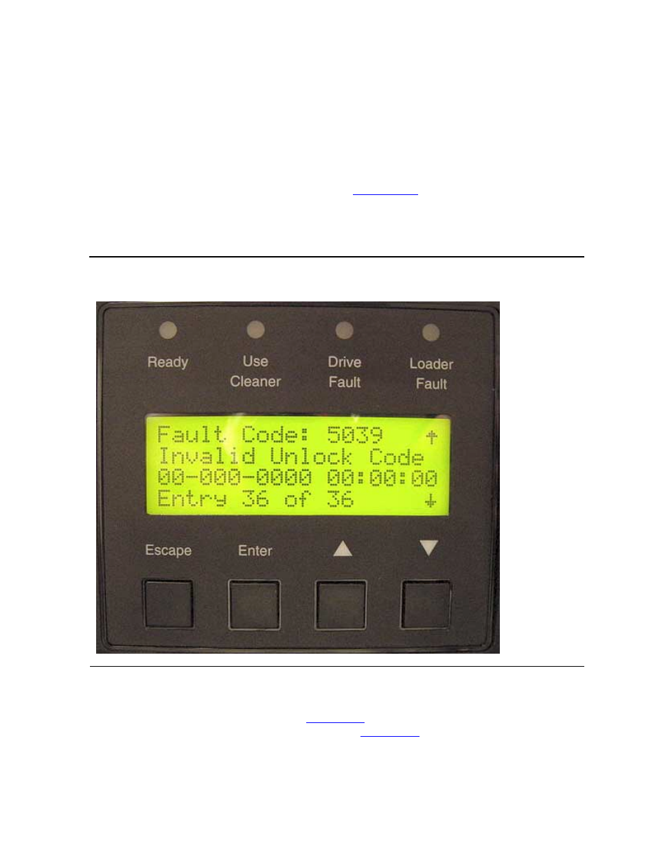 Recovering from errors, Figure a-2, Error history screen | HP Integrity NonStop H-Series User Manual | Page 92 / 138