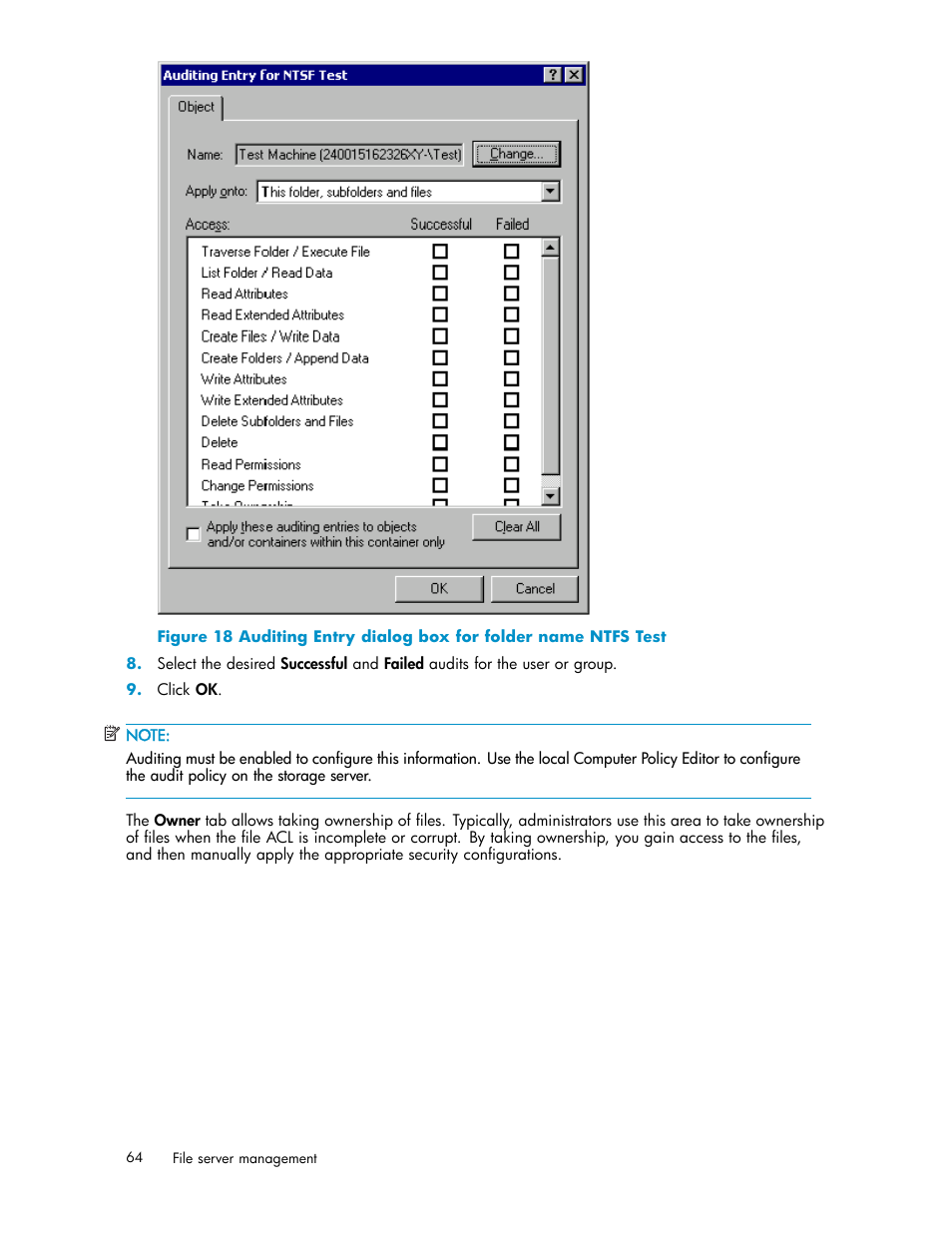 HP ProLiant DL380 G5-Storage-Server User Manual | Page 64 / 156
