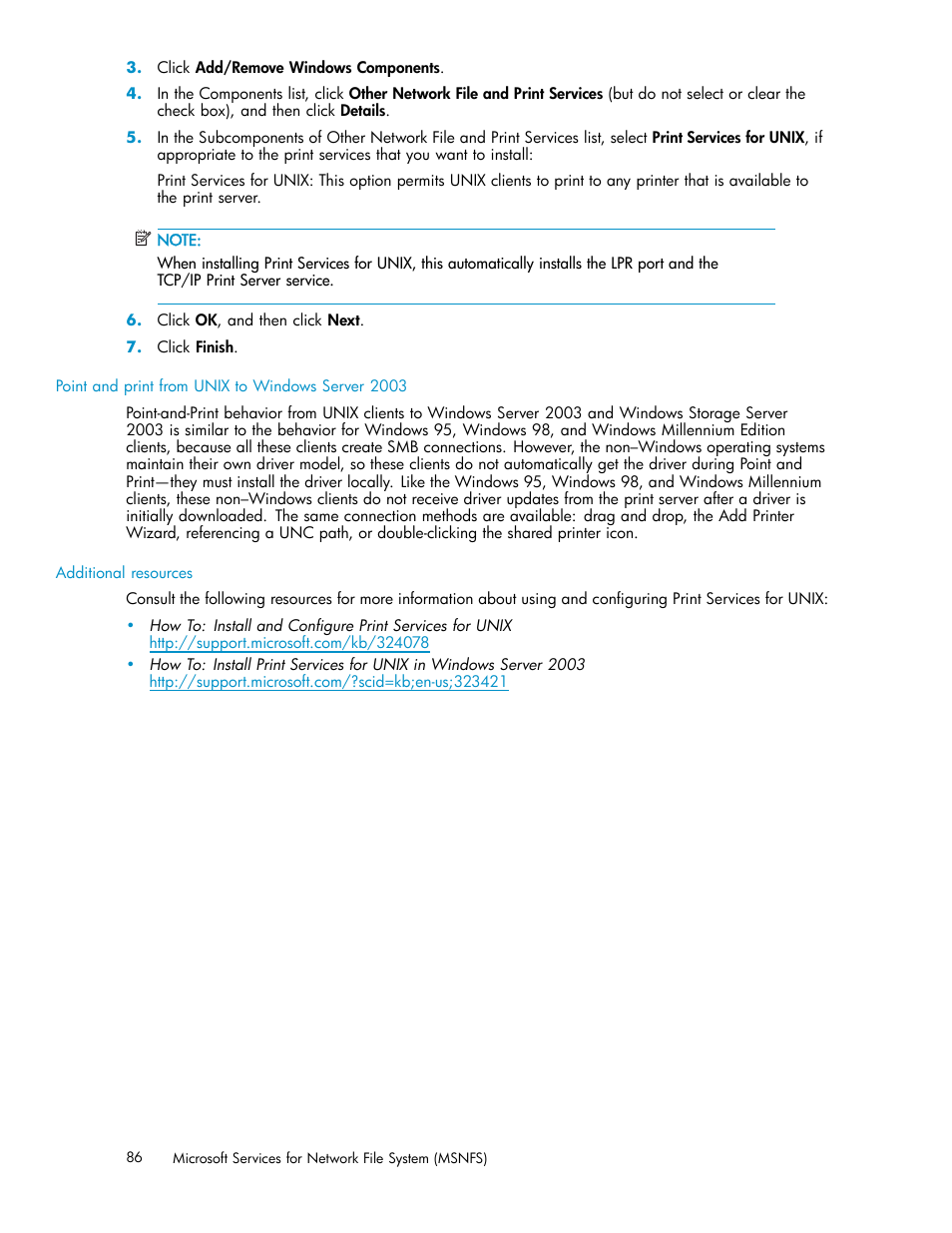 HP ProLiant DL380 G5-Storage-Server User Manual | Page 86 / 156