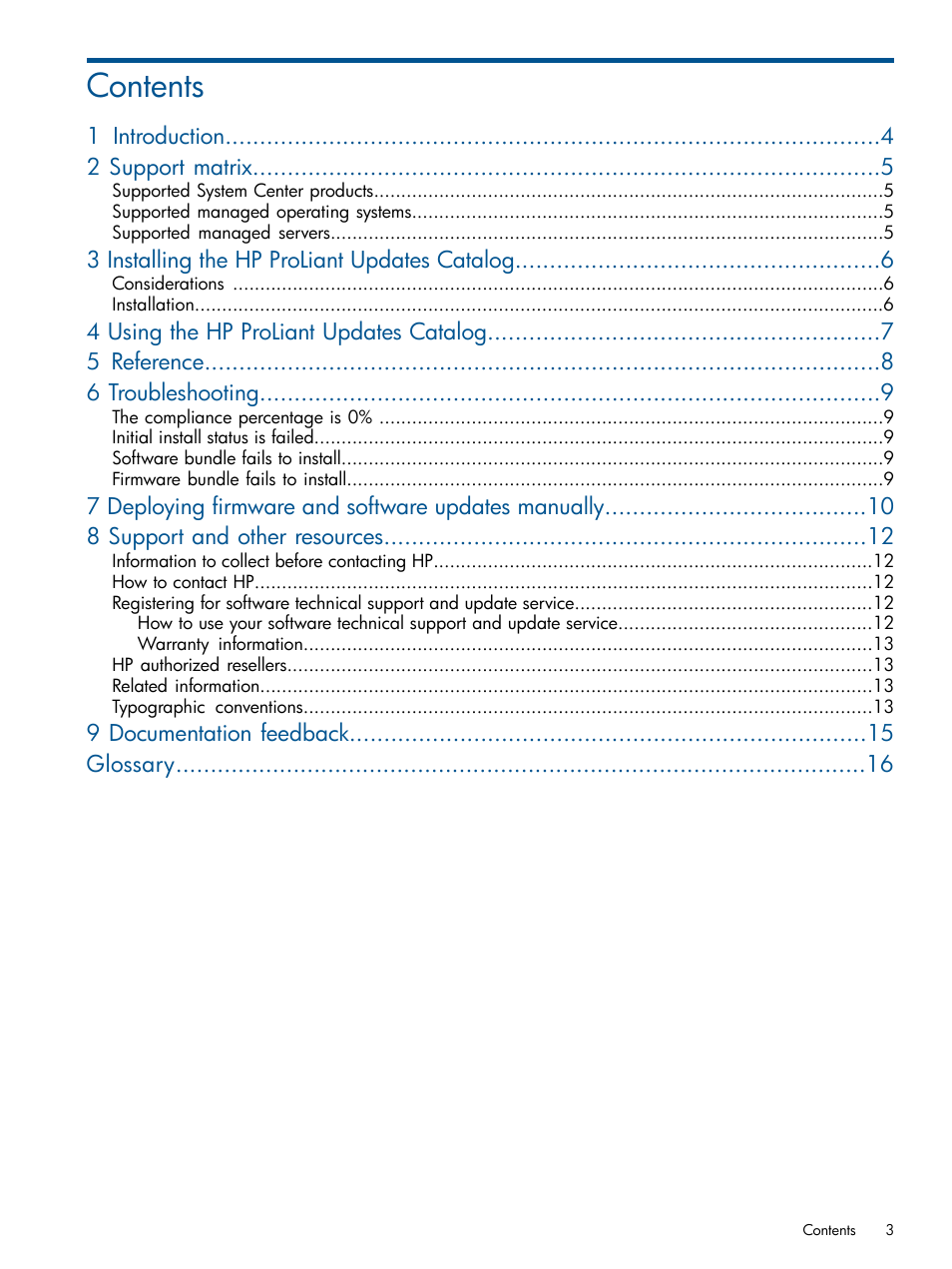 HP OneView for Microsoft System Center User Manual | Page 3 / 16