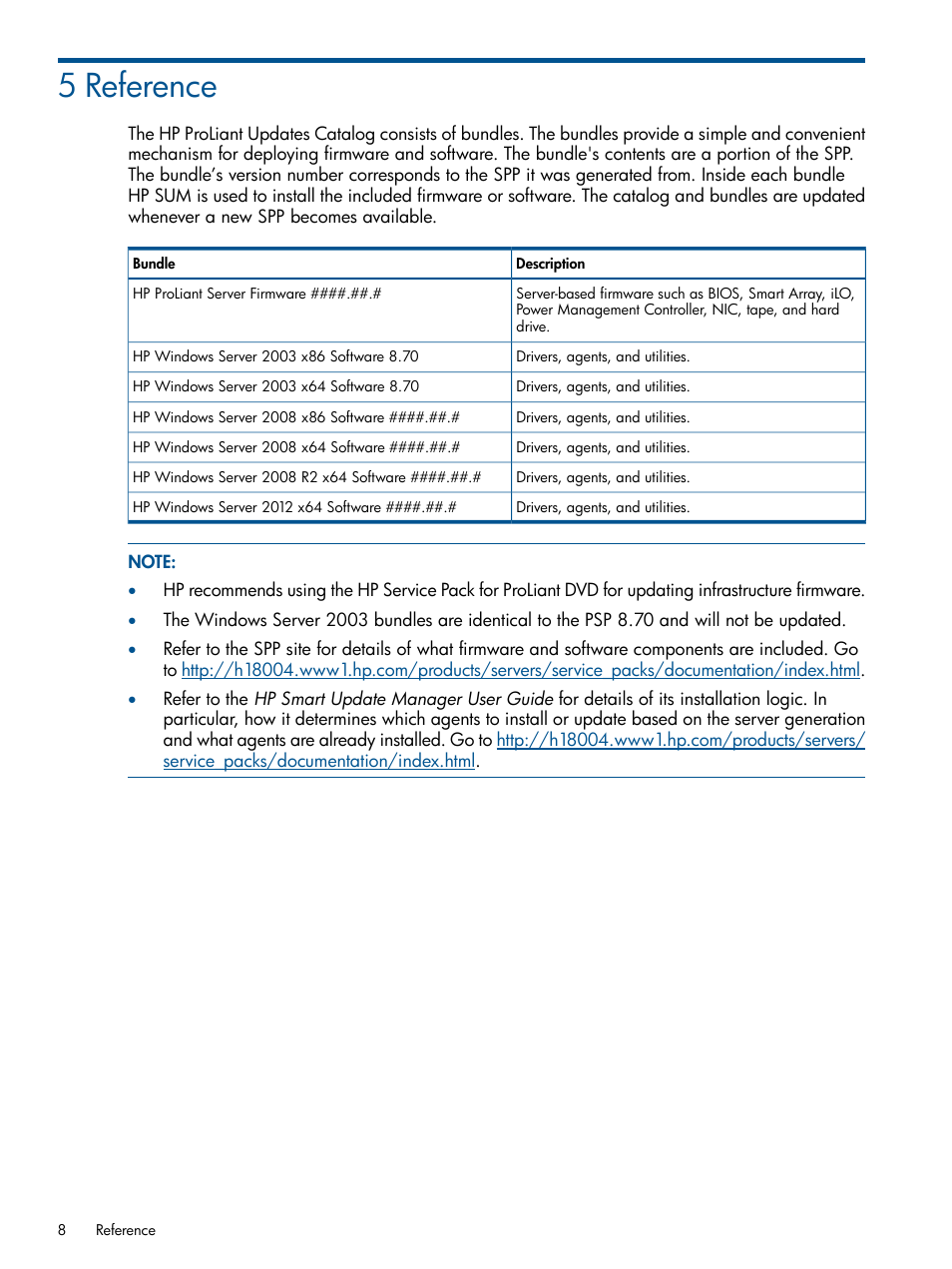 5 reference | HP OneView for Microsoft System Center User Manual | Page 8 / 16