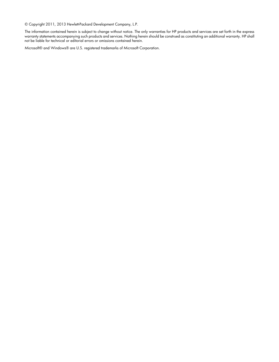 Notice | HP ProLiant SL390s G7 Server User Manual | Page 2 / 85