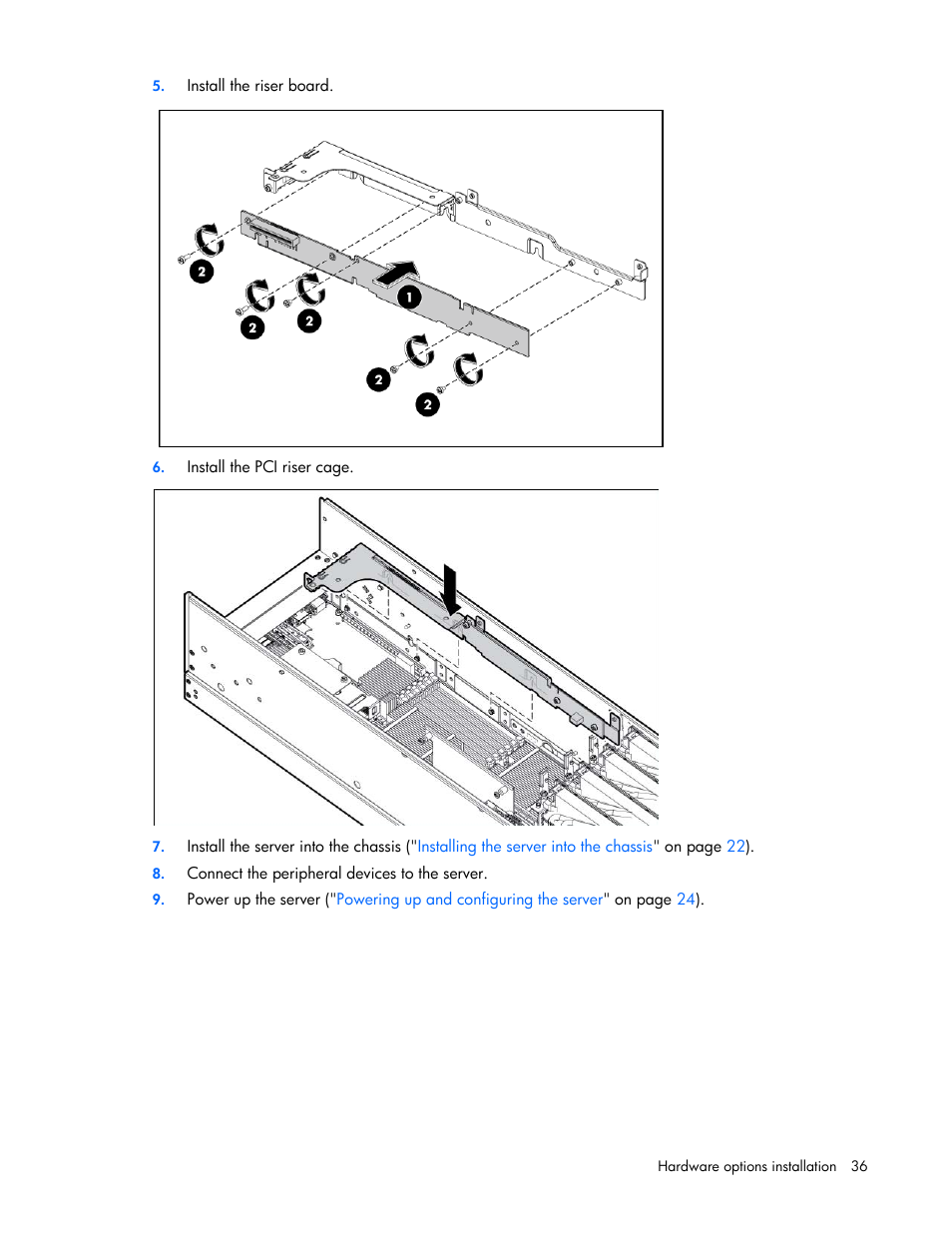 HP ProLiant SL390s G7 Server User Manual | Page 36 / 85