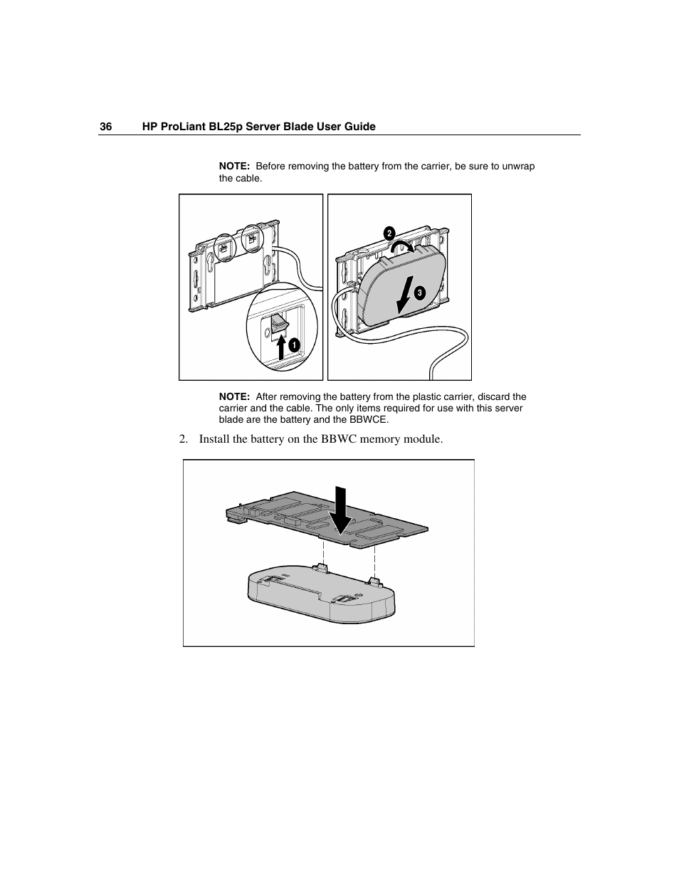 HP ProLiant BL25p Server-Blade User Manual | Page 36 / 118