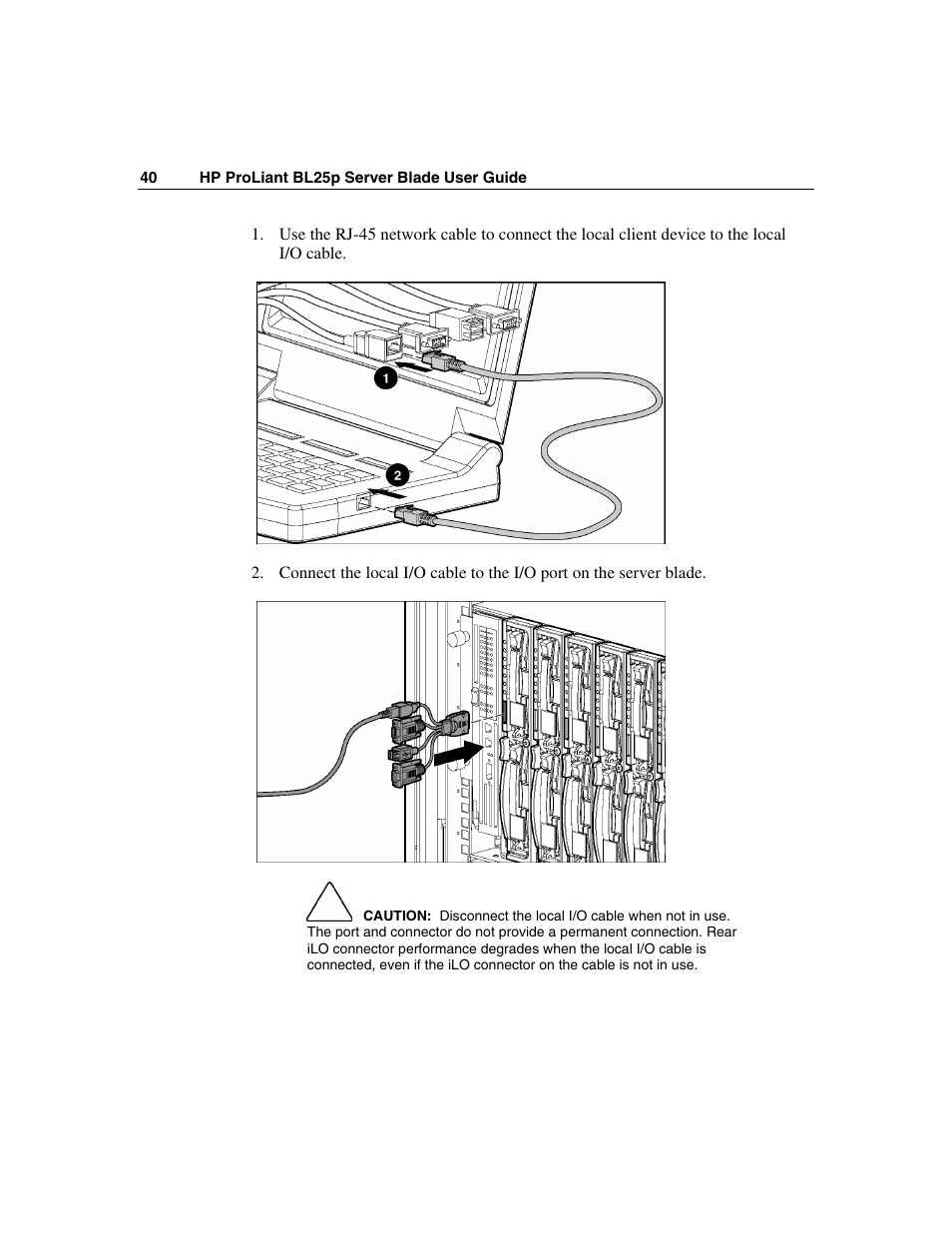 HP ProLiant BL25p Server-Blade User Manual | Page 40 / 118