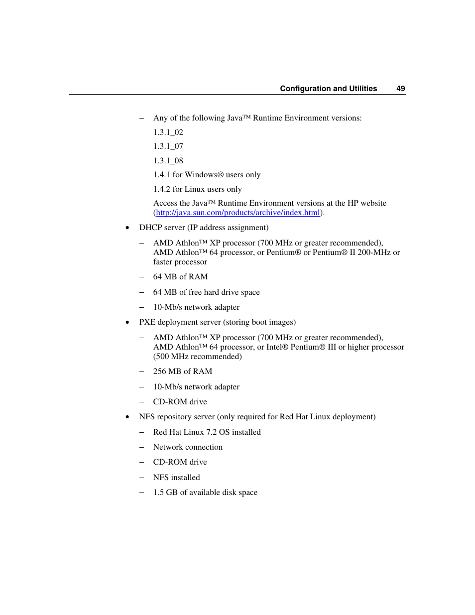HP ProLiant BL25p Server-Blade User Manual | Page 49 / 118
