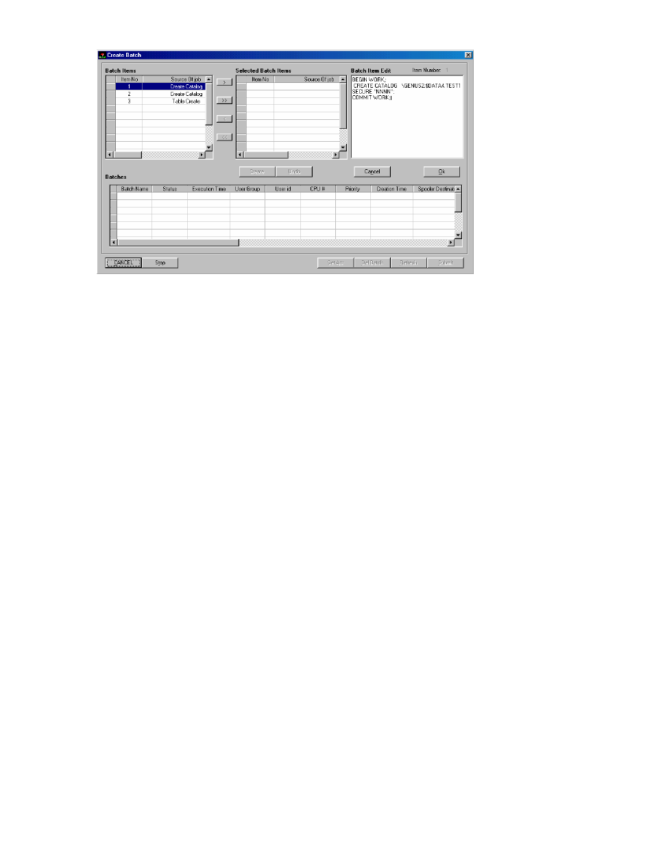 Managing batches | HP Integrity NonStop H-Series User Manual | Page 116 / 278