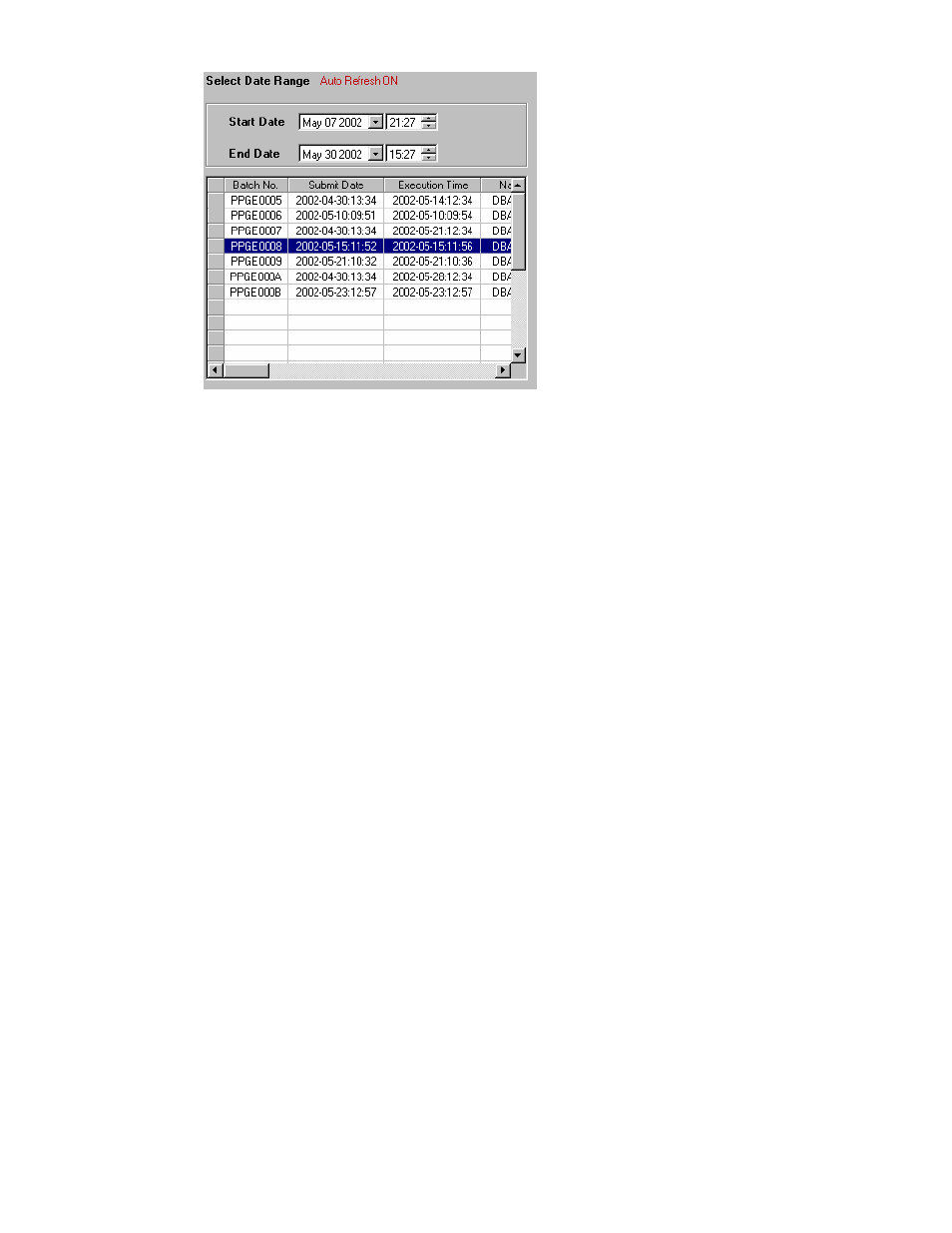 Batch results | HP Integrity NonStop H-Series User Manual | Page 122 / 278