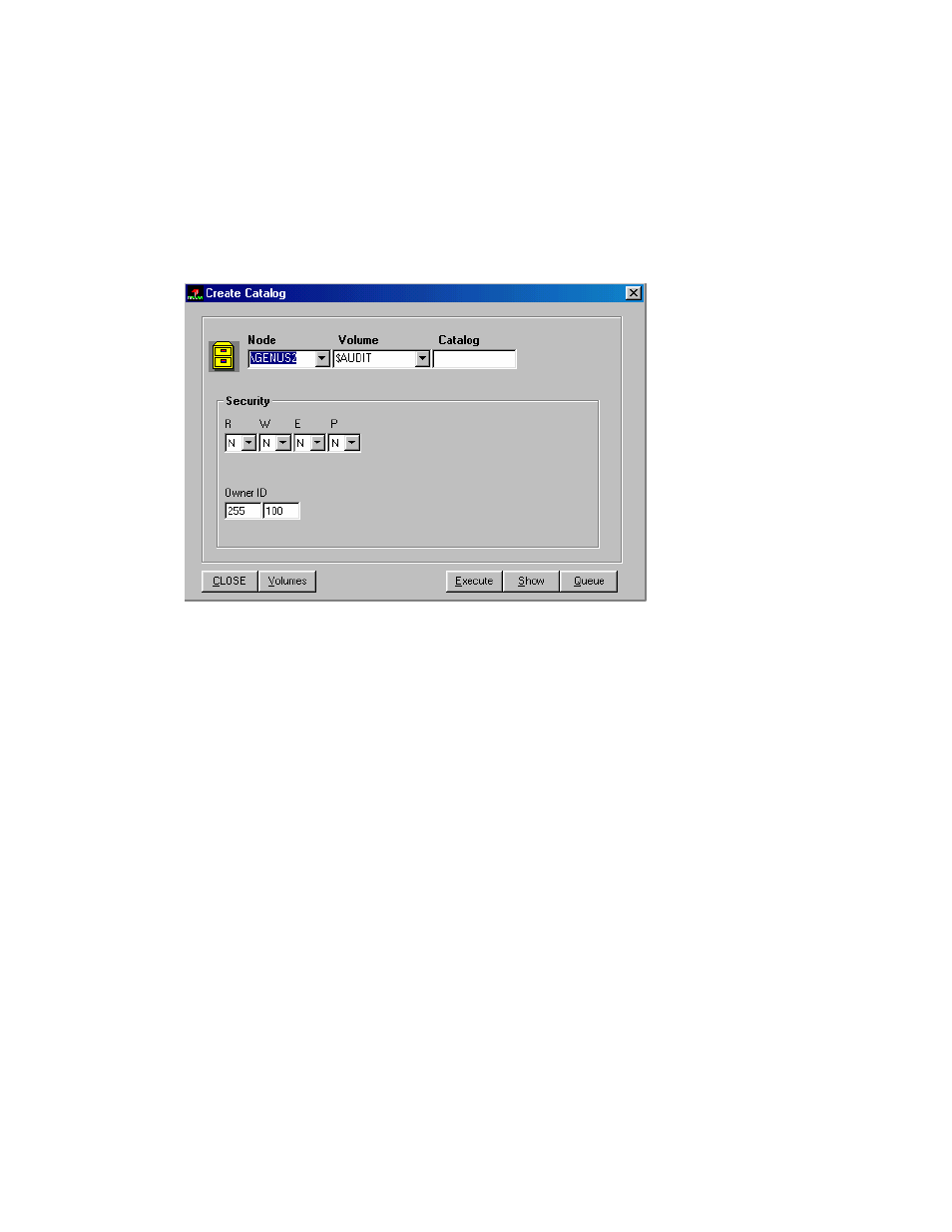 Creating a user catalog | HP Integrity NonStop H-Series User Manual | Page 129 / 278