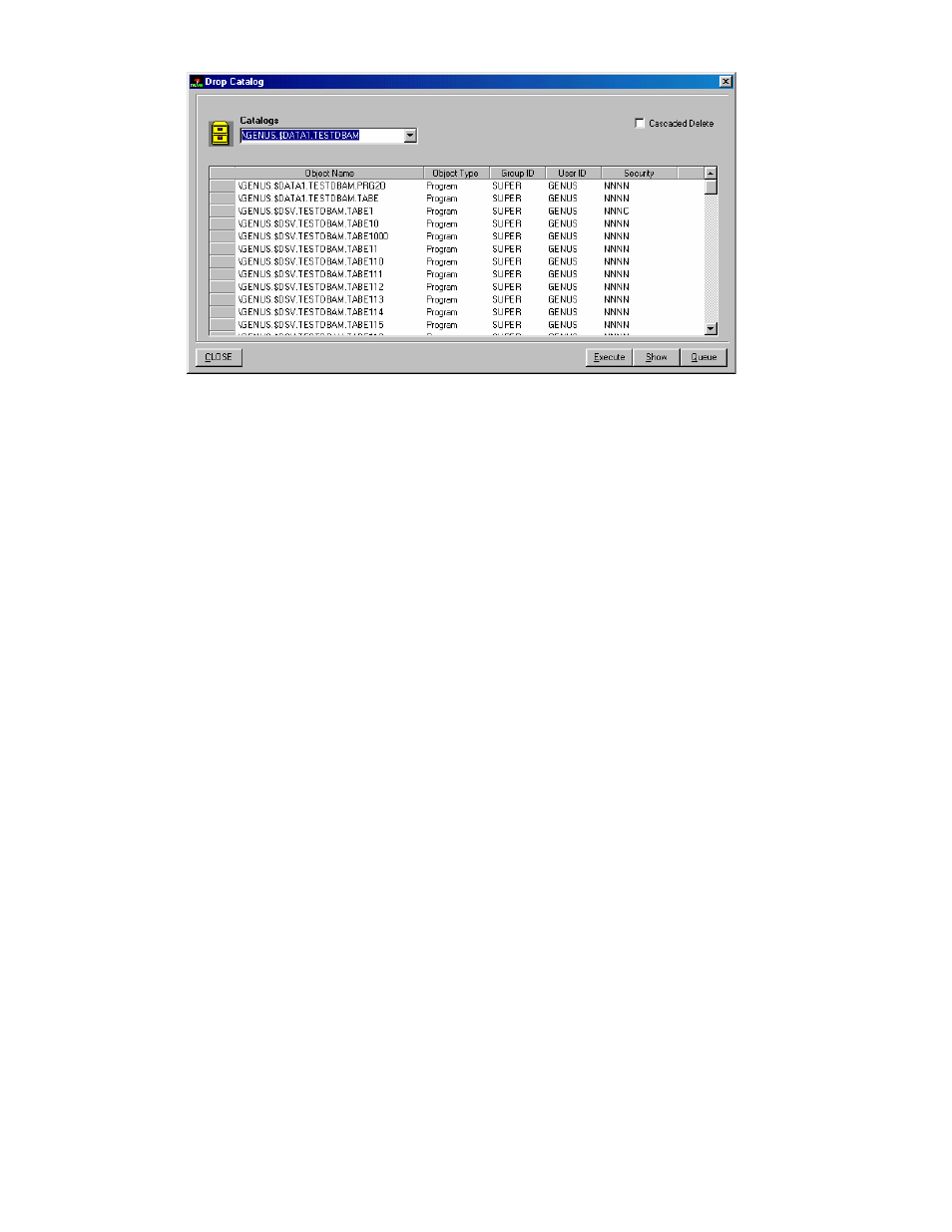 Upgrading a catalog | HP Integrity NonStop H-Series User Manual | Page 133 / 278