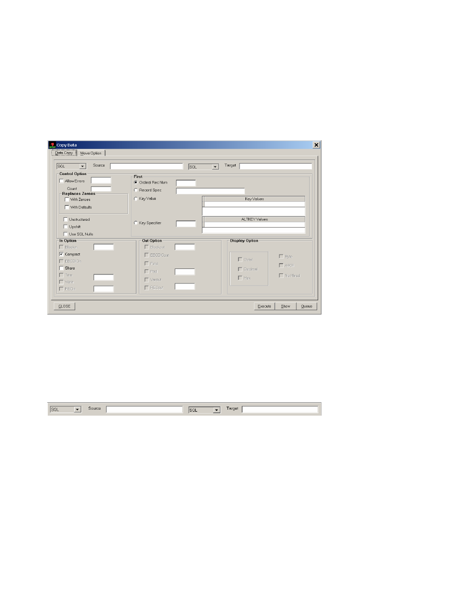 Copying data | HP Integrity NonStop H-Series User Manual | Page 98 / 278