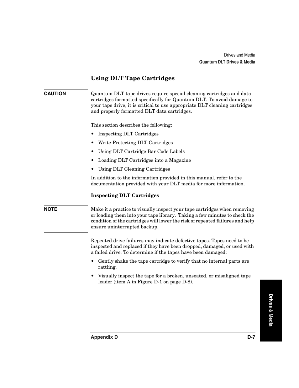 HP Surestore 6.140 Tape Library User Manual | Page 207 / 240