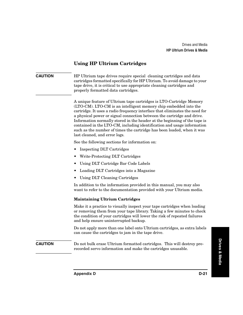 HP Surestore 6.140 Tape Library User Manual | Page 221 / 240