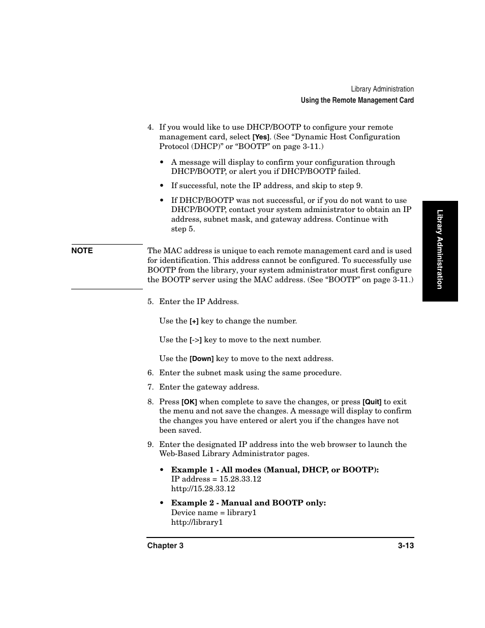 HP Surestore 6.140 Tape Library User Manual | Page 87 / 240