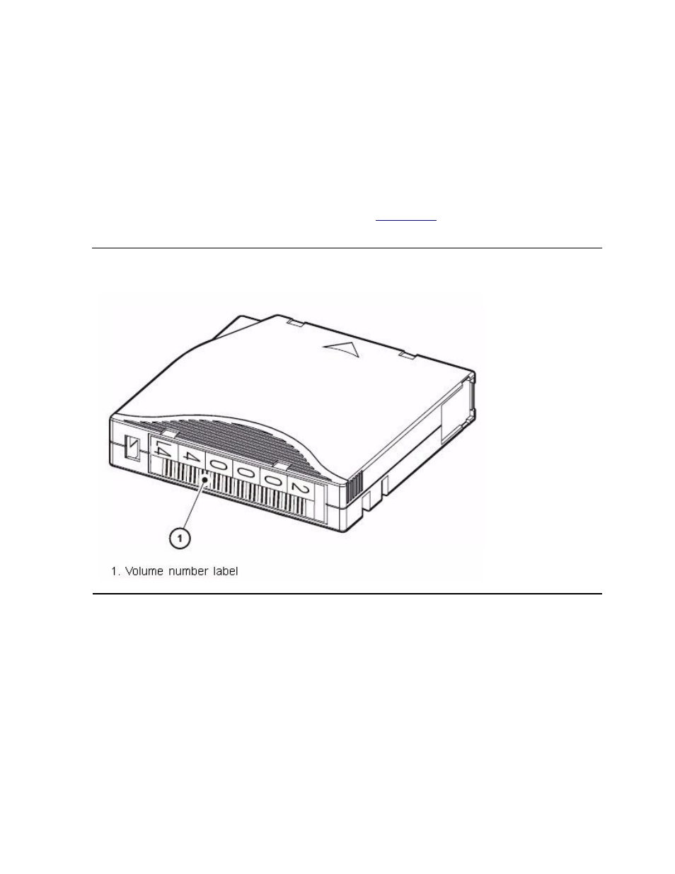Figure 3-6, Ultrium cartridge label | HP Integrity NonStop J-Series User Manual | Page 28 / 50
