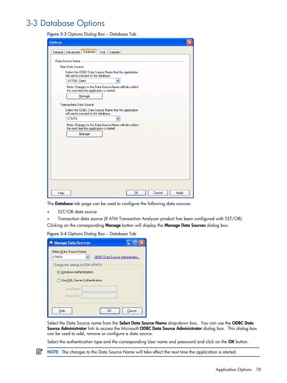 Database options, 3 database options | HP Integrity NonStop J-Series User Manual | Page 18 / 89