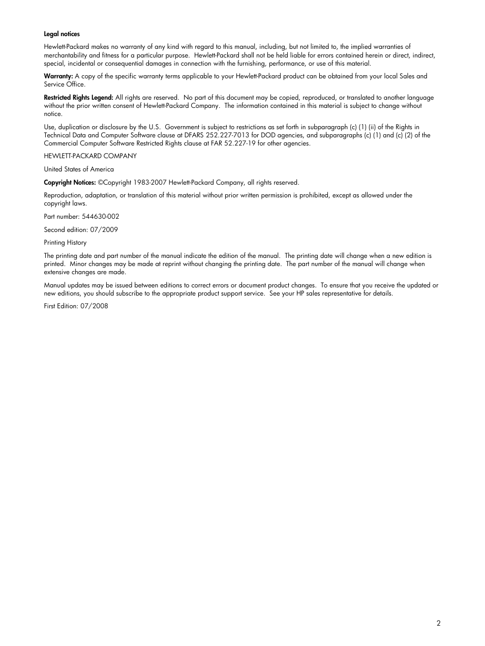 HP Integrity NonStop J-Series User Manual | Page 2 / 89