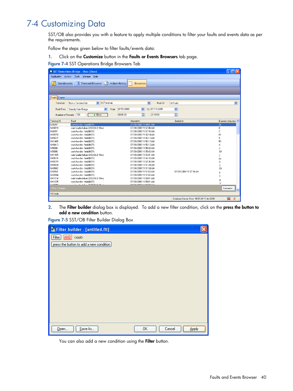 Customizing data, 4 customizing data | HP Integrity NonStop J-Series User Manual | Page 40 / 89