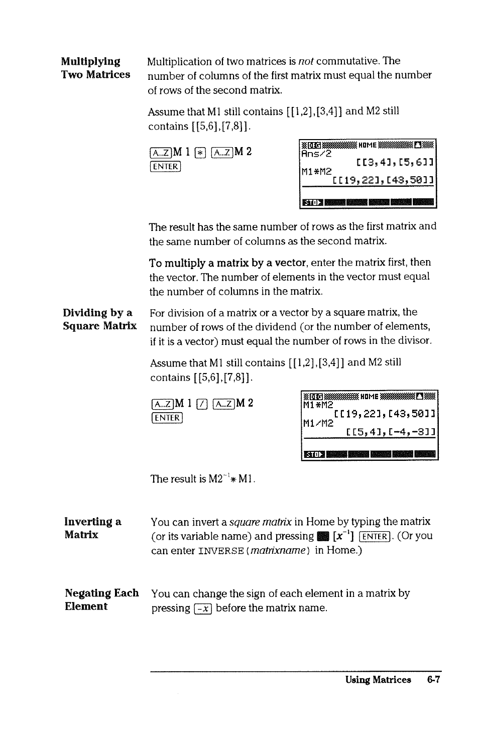 C3,4],c5,6]] [tl9,gg3,c43,50 | HP 38g Graphing Calculator User Manual | Page 137 / 228