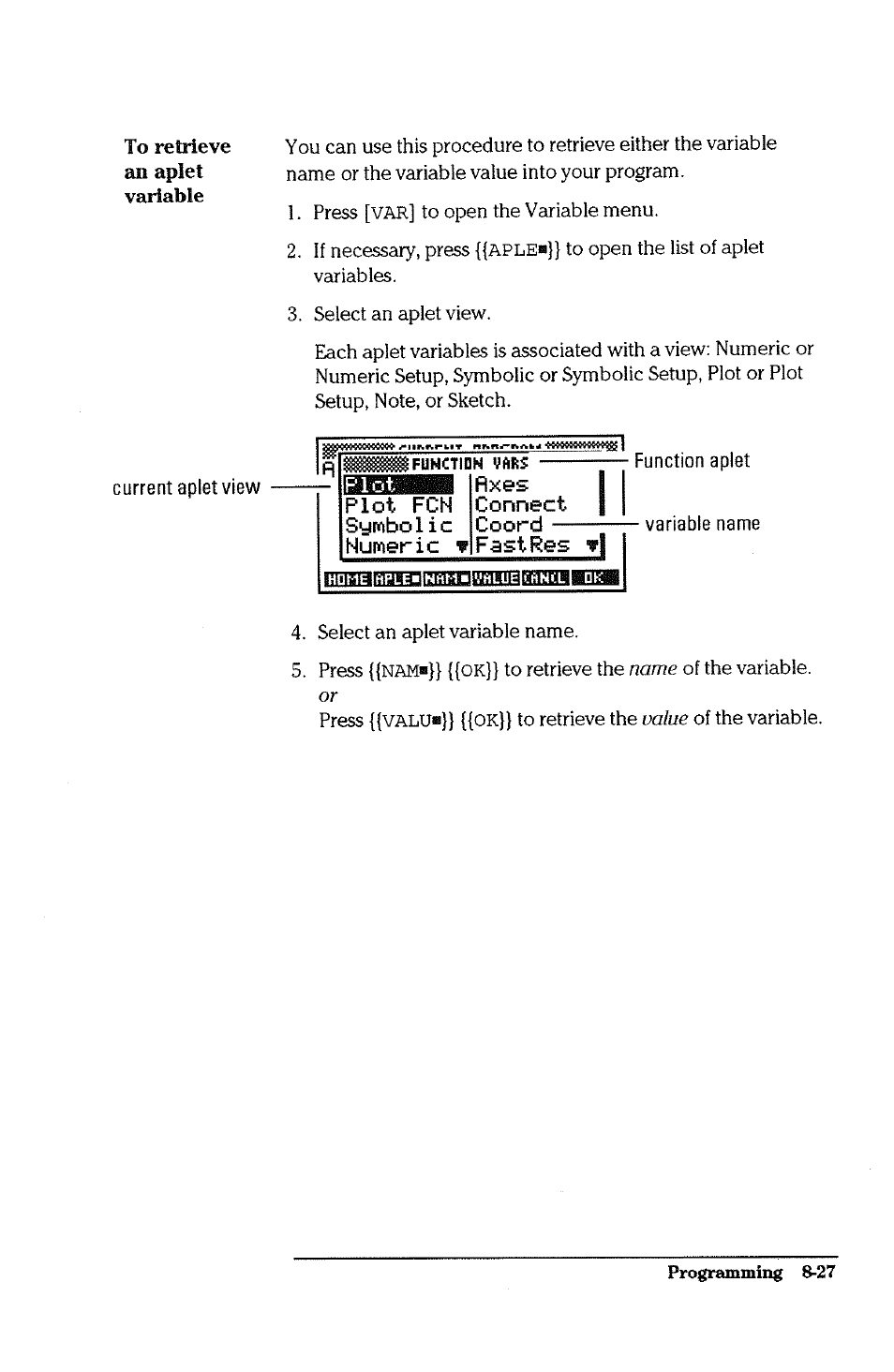 HP 38g Graphing Calculator User Manual | Page 179 / 228