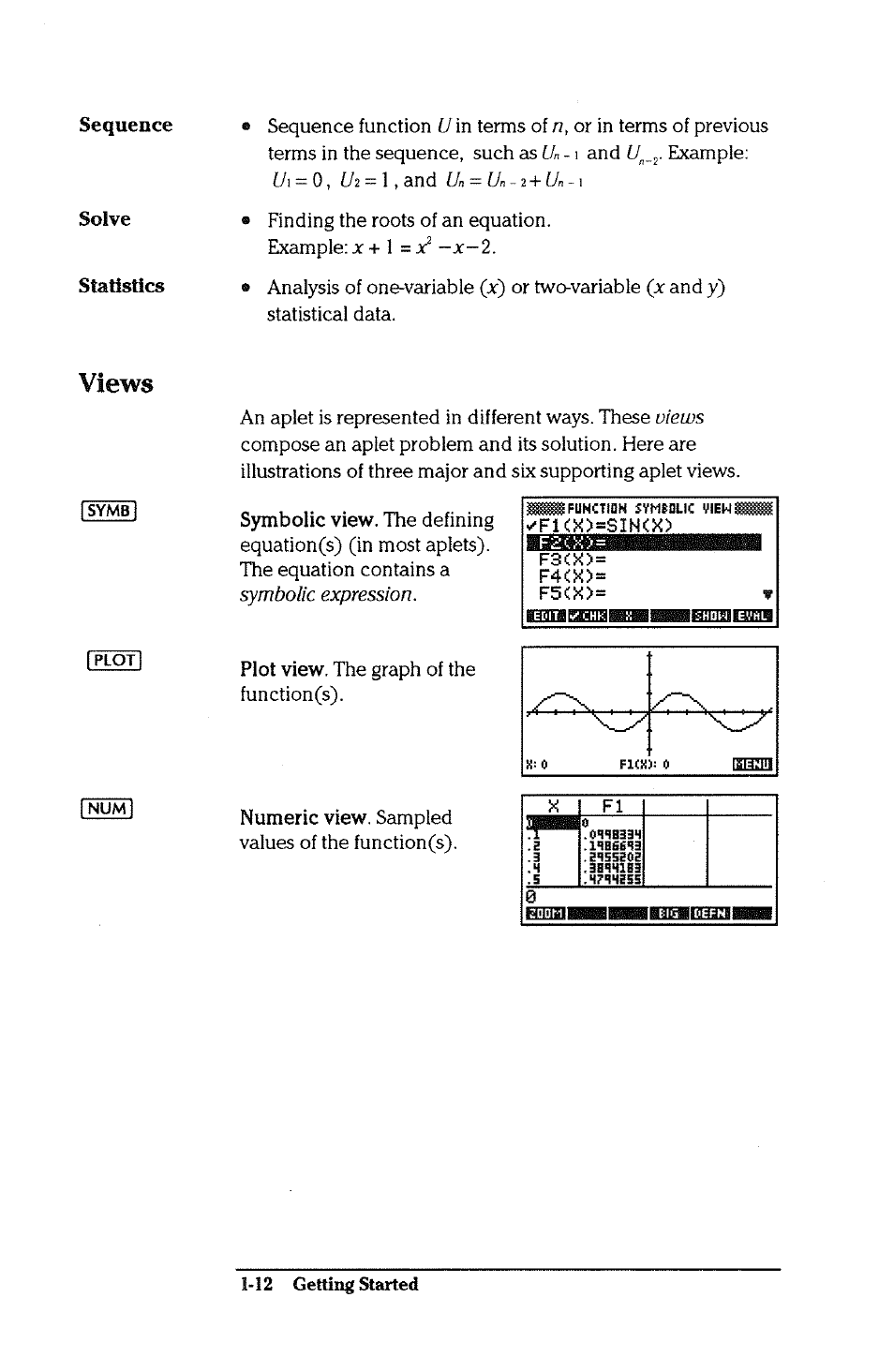 Views | HP 38g Graphing Calculator User Manual | Page 20 / 228