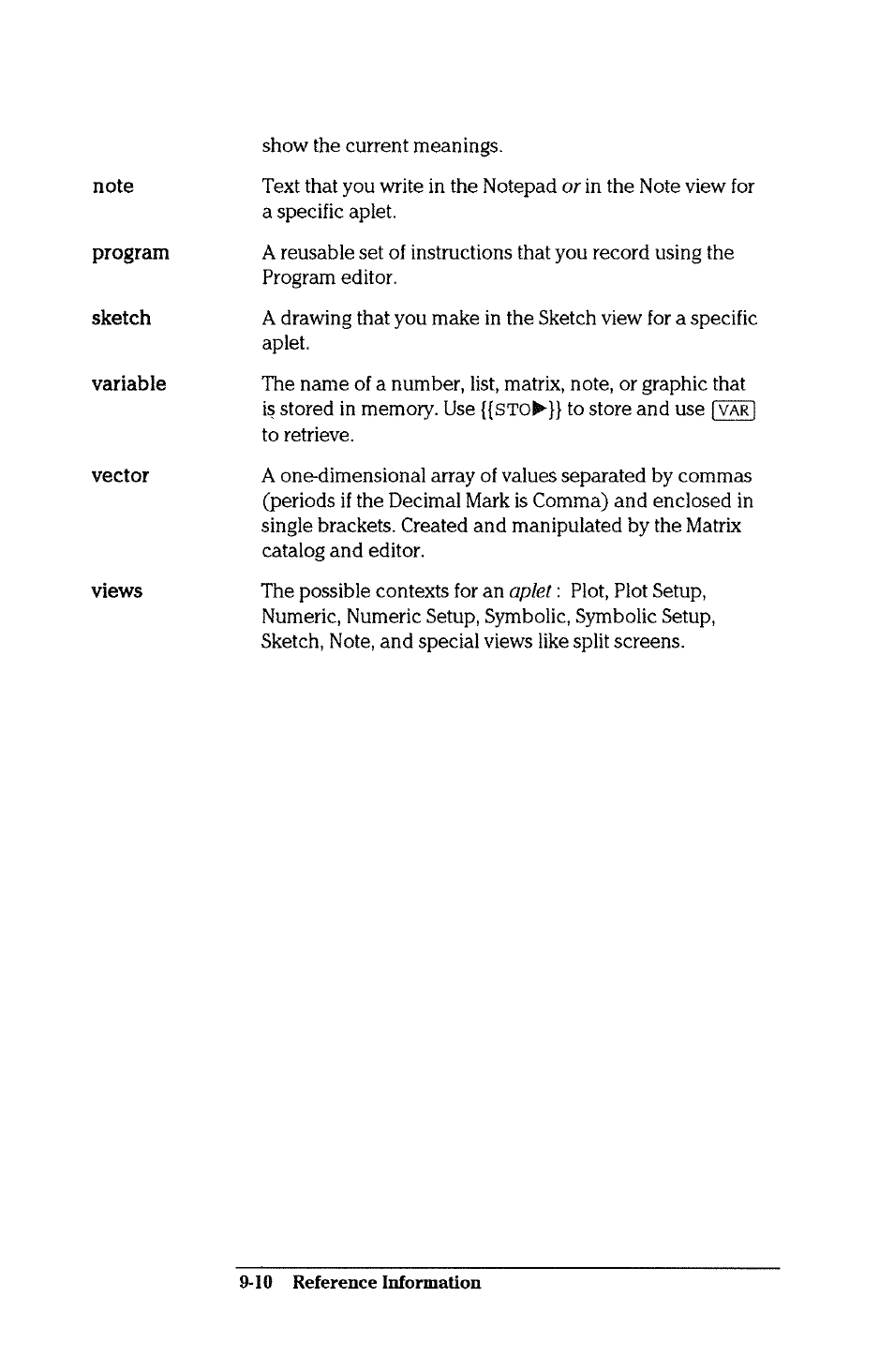 HP 38g Graphing Calculator User Manual | Page 206 / 228