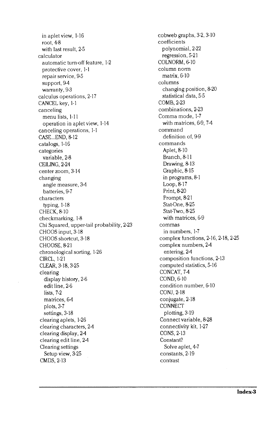 HP 38g Graphing Calculator User Manual | Page 211 / 228