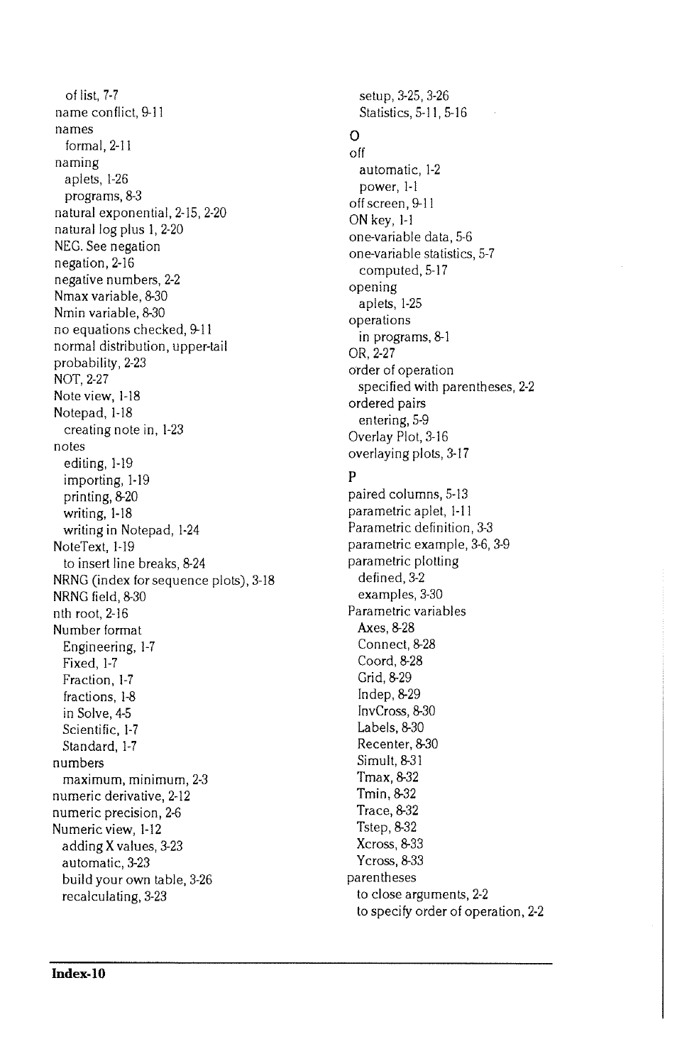 HP 38g Graphing Calculator User Manual | Page 218 / 228