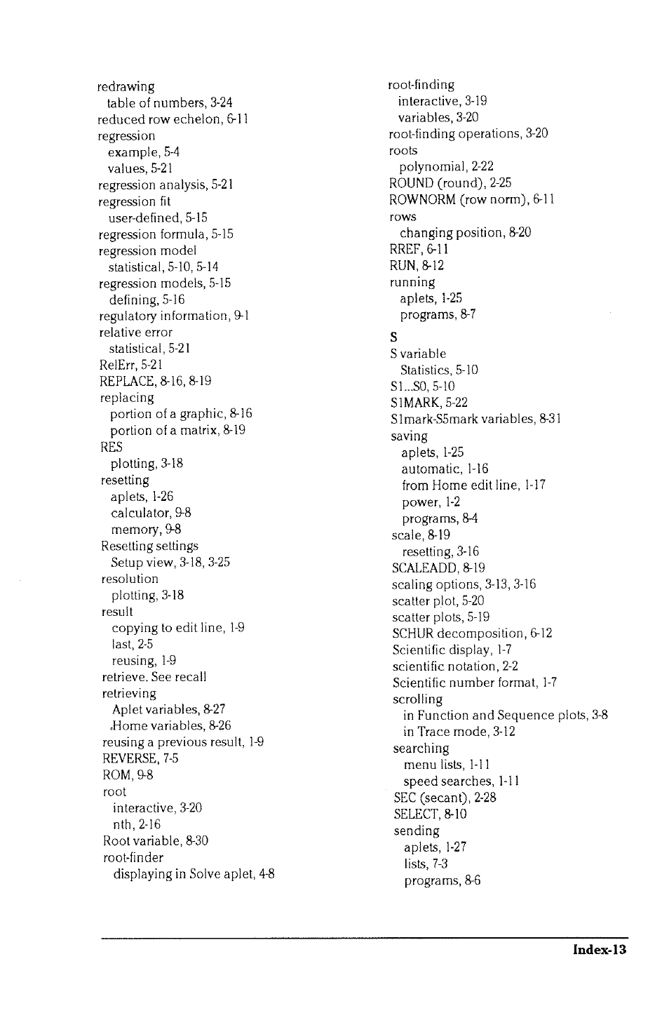 HP 38g Graphing Calculator User Manual | Page 221 / 228