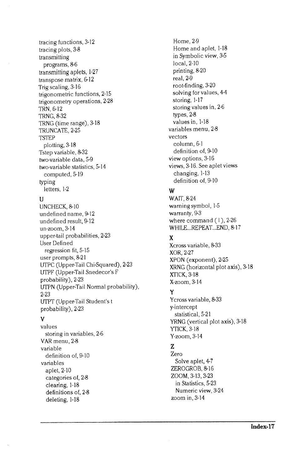 HP 38g Graphing Calculator User Manual | Page 225 / 228