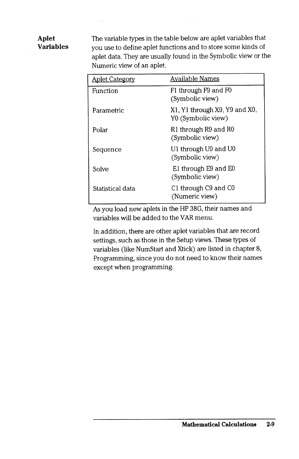 HP 38g Graphing Calculator User Manual | Page 45 / 228