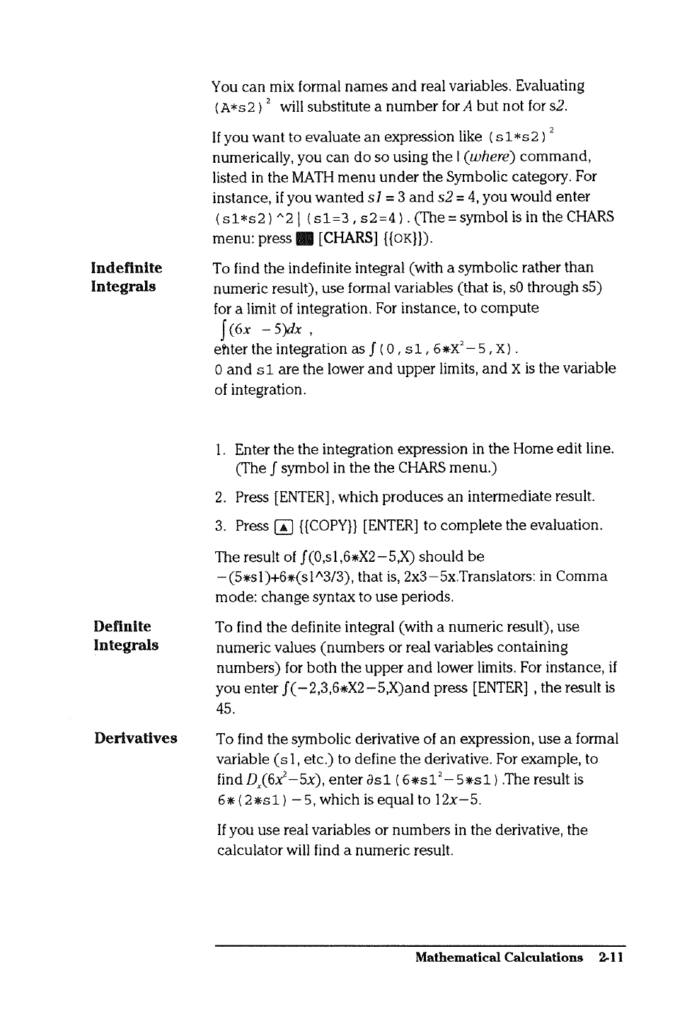 HP 38g Graphing Calculator User Manual | Page 47 / 228