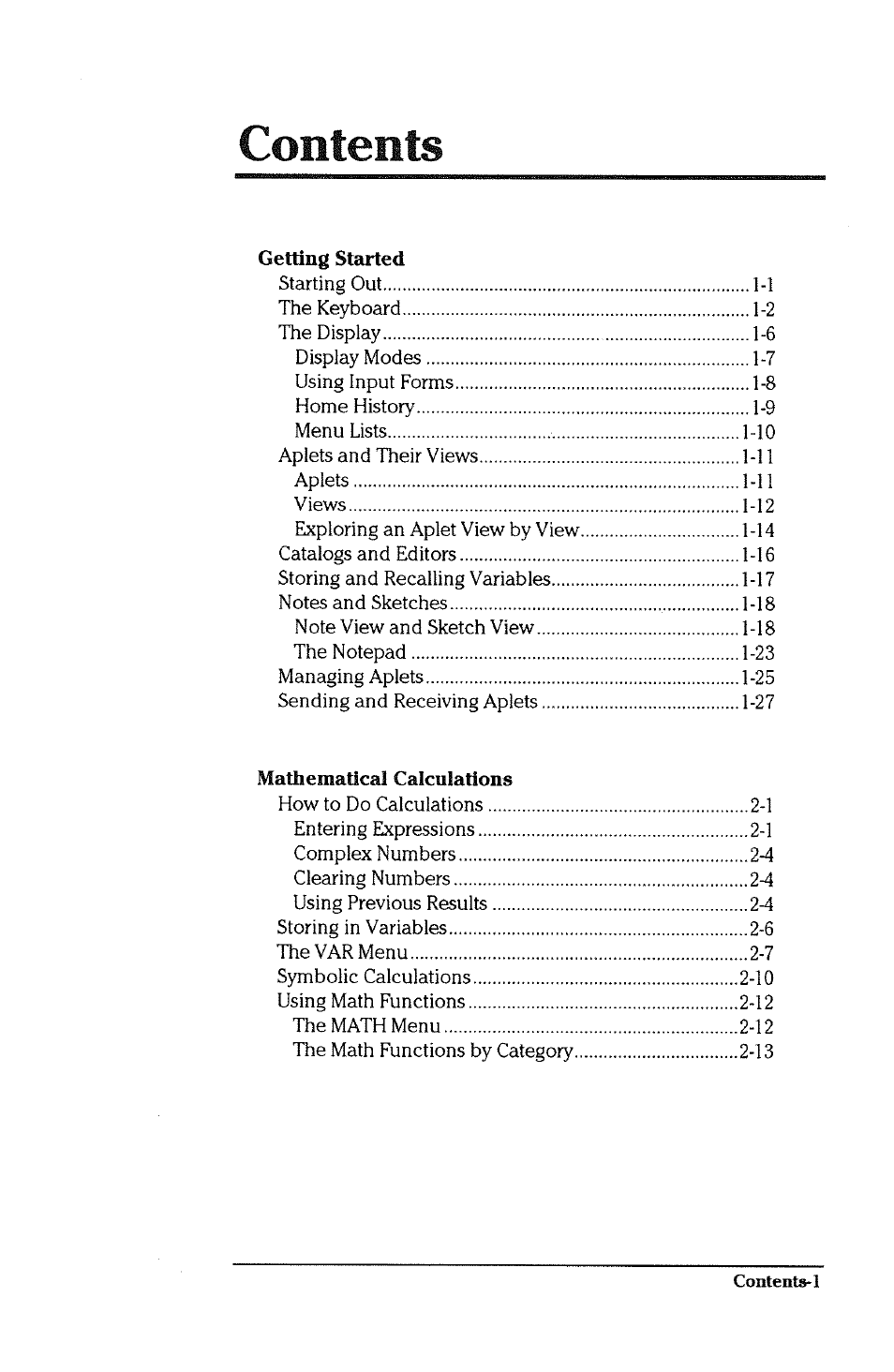 HP 38g Graphing Calculator User Manual | Page 5 / 228