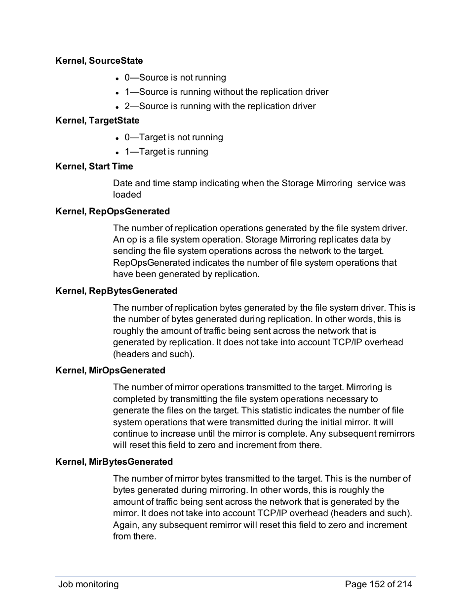 HP Storage Mirroring Software User Manual | Page 153 / 215