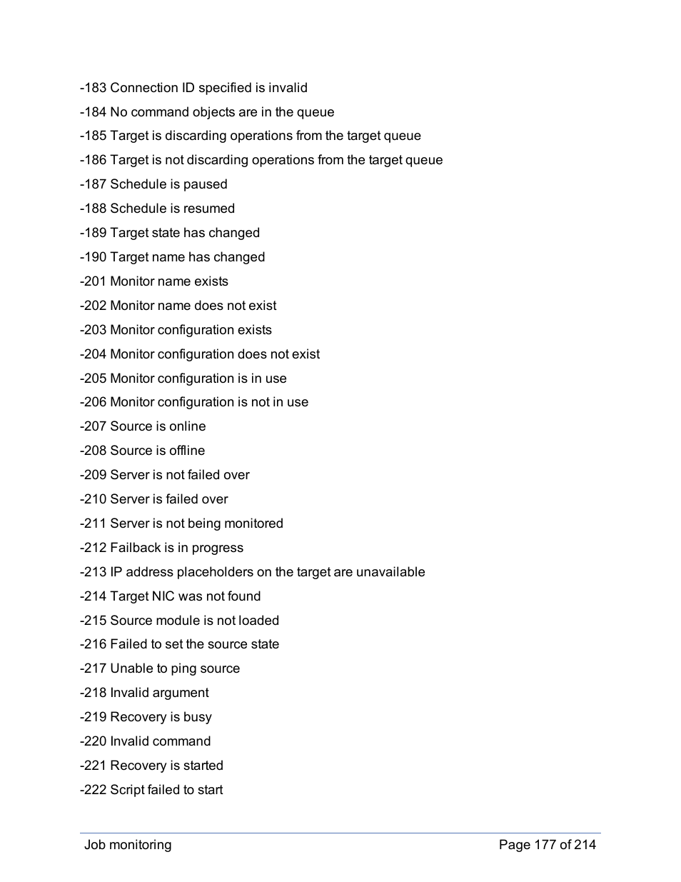 HP Storage Mirroring Software User Manual | Page 178 / 215