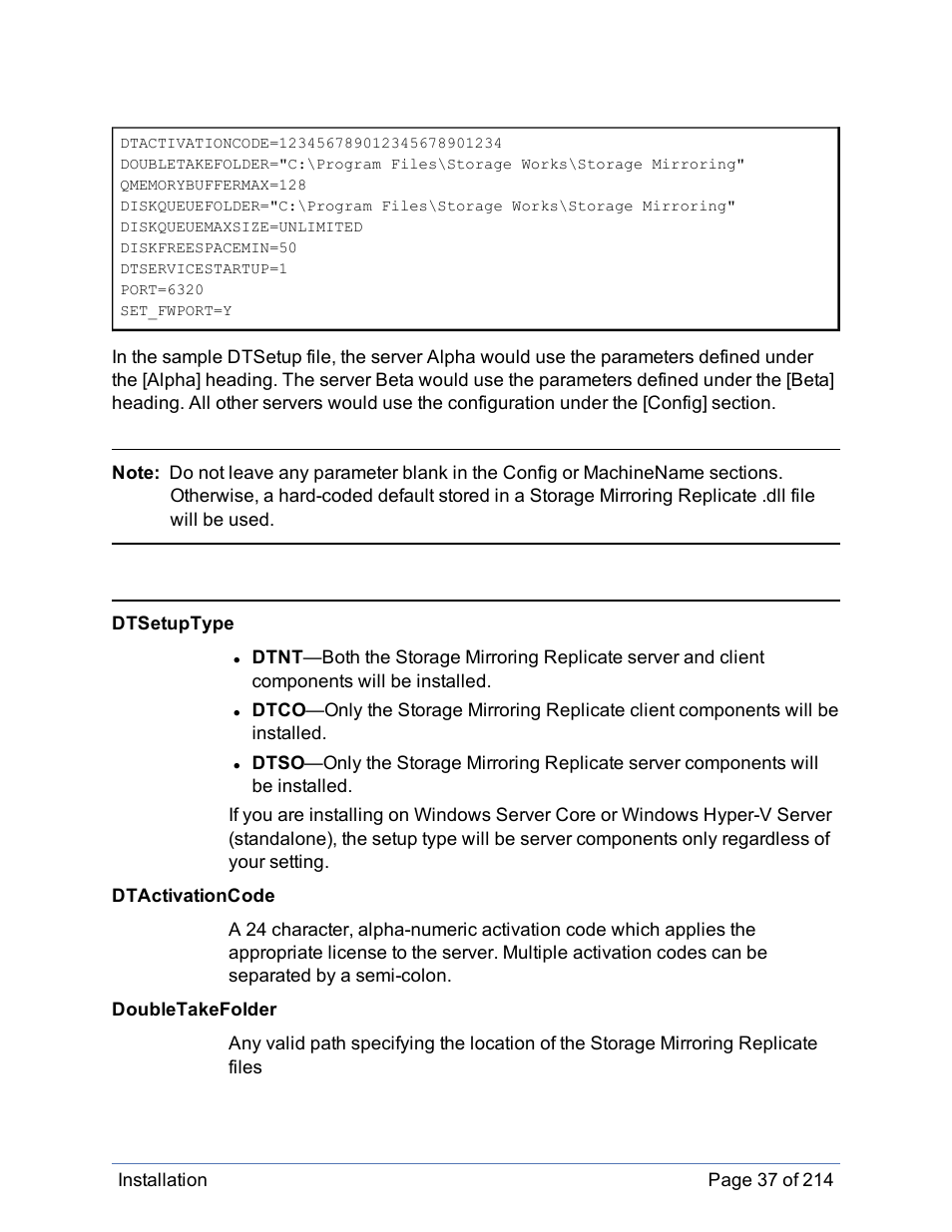 HP Storage Mirroring Software User Manual | Page 38 / 215