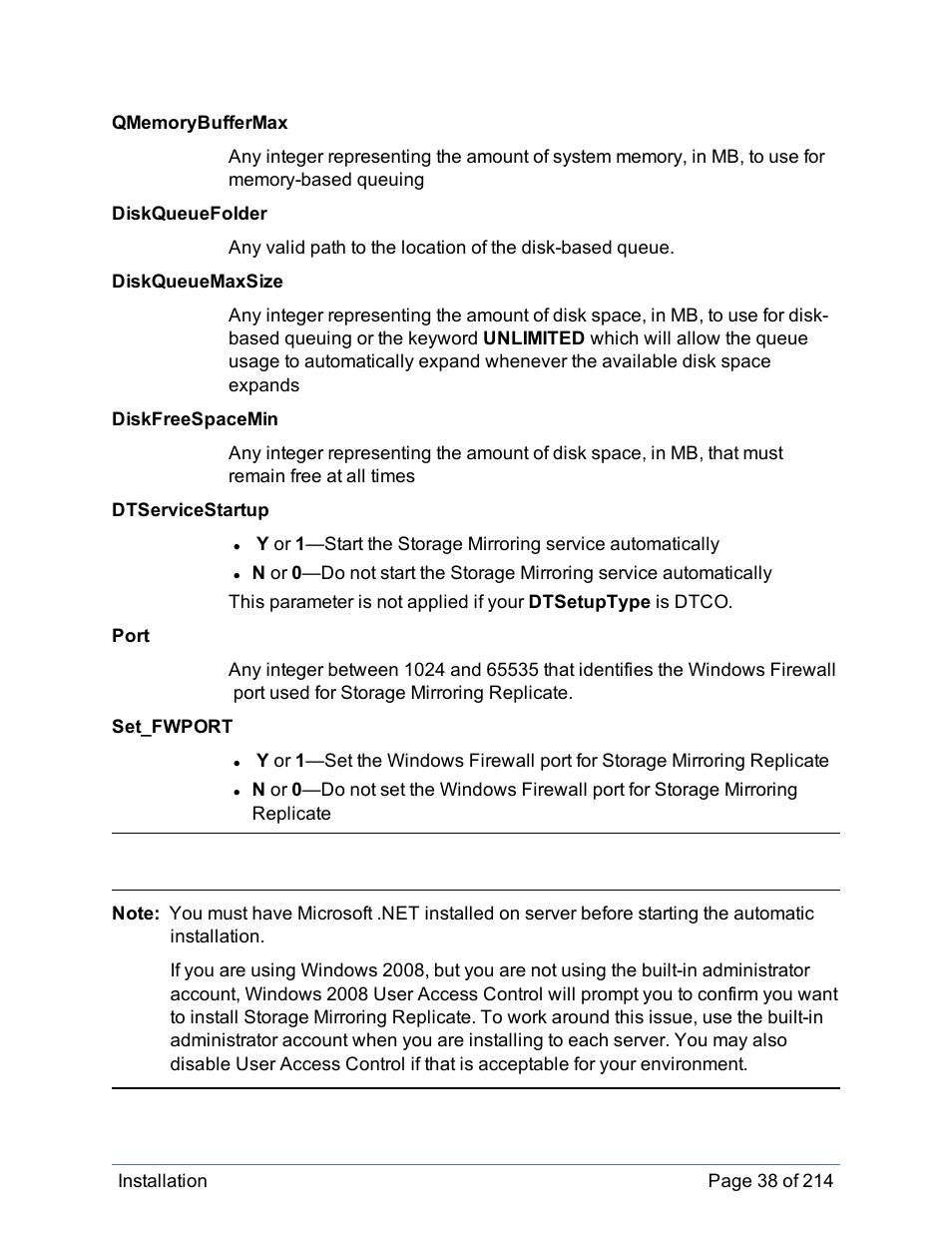 HP Storage Mirroring Software User Manual | Page 39 / 215